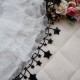 Boguta Star Tulle White and Black Star Daily Underskirt(Pre-Made Stock)